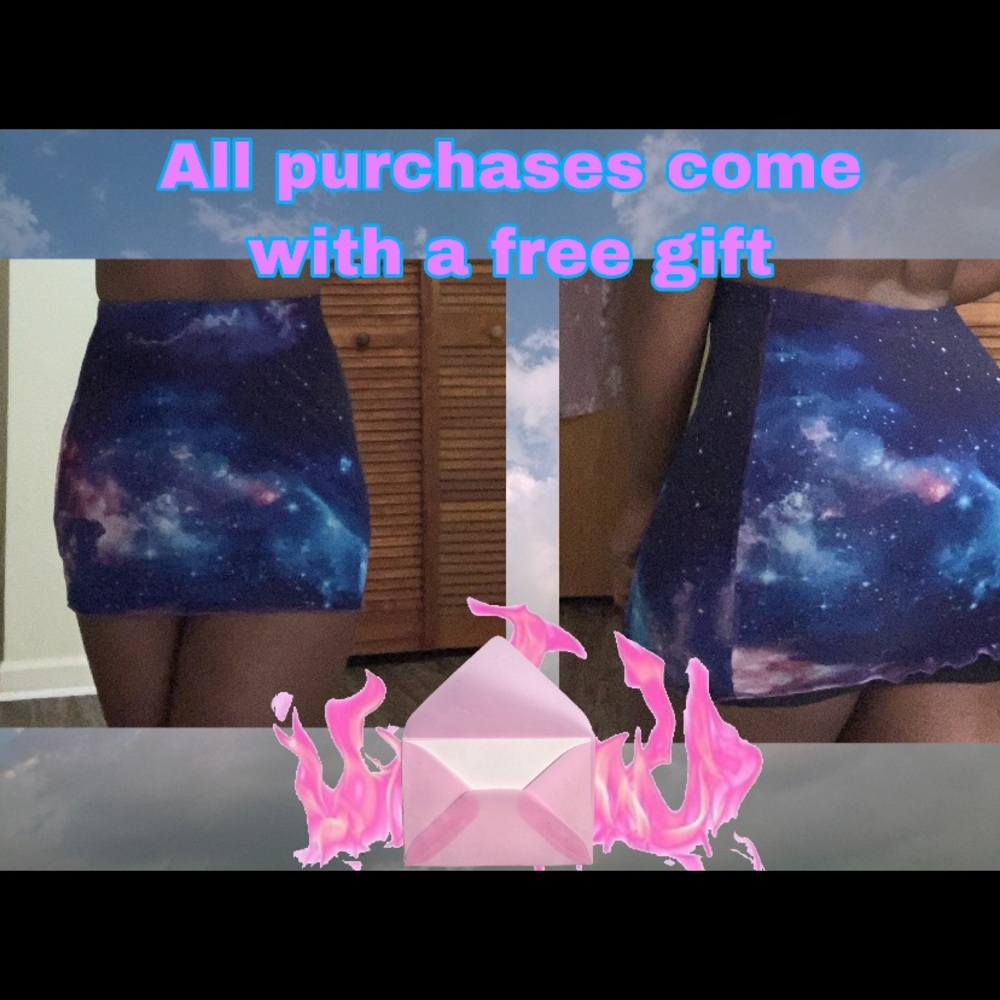 Galaxy skirt